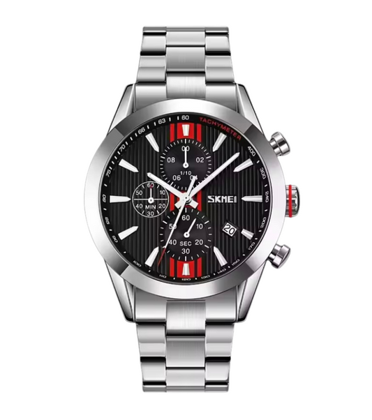 SKMEI 9302 Men’s Luxury Full Steel Chronograph Watch