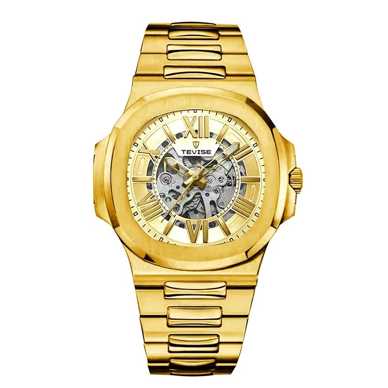 Tevise Automatic Skeleton Dial Roman